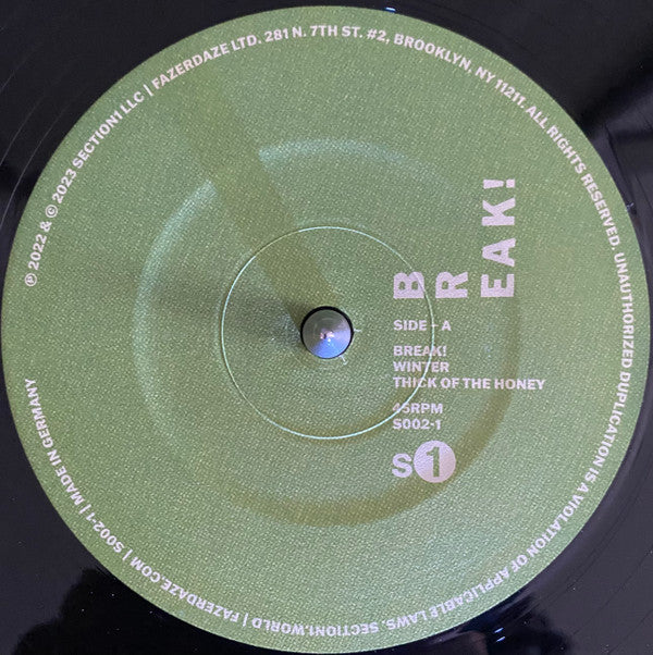 Fazerdaze - Break! | Mint (M) Mint (M) - ALT/INDIE *SEALED*