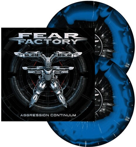 Fear Factory - Aggression Continuum (Black/Blue/White Splatter VINYL 2xLPNuclear Blast NB 5847) | NEW METAL/INDUSTRIAL *NEW/COLOR*