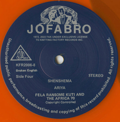 Music Of Fela - Roforofo Fight | Mint (M) Mint (M) - WORLD *COLOR*