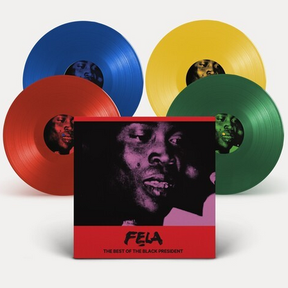 The Best of the Black President (Colored Vinyl, Red, Green, Blue, Yellow) (4 Lp's) |