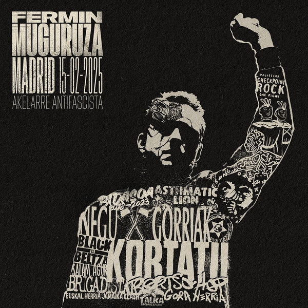 FERMIN MUGURUZA - Madrid 15-02-2025: Akelarre Antifacista [3LP] |