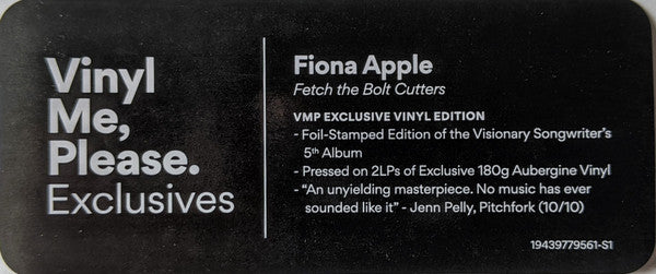 Fetch The Bolt Cutters | Mint (M) Mint (M) - ALT/INDIE