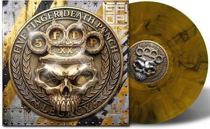 Five Finger Death Punch - Legacy [Explicit Content] (Indie Exclusive, Limited Edition, 140 Gram "Amber Wave" Colored Vinyl) |