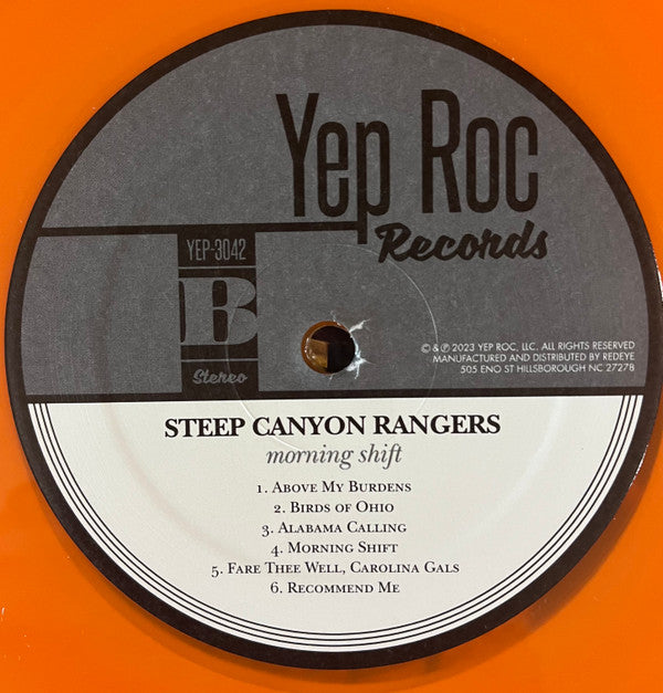 Steep Canyon Rangers - Morning Shift | Mint (M) Mint (M) - FOLK/BLUEGRASS *COLOR*