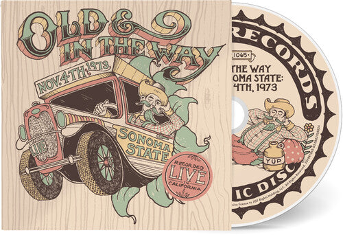 Old & In the Way - (PRESALE 8/21/26) Live at Sonoma State - 11/ 4/ 73 (CD ROUND 2026) | - FOLK/BLUEGRASS *NEW*