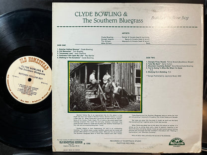 Clyde Bowling & The Southern Bluegrass - Butcher Hollow Boy (VINYL LP OLD HOMESTEAD OHS 80077 1986) | USED Excellent (EX) Excellent (EX) - FOLK/BLUEGRASS / USED *EXCELLENT*