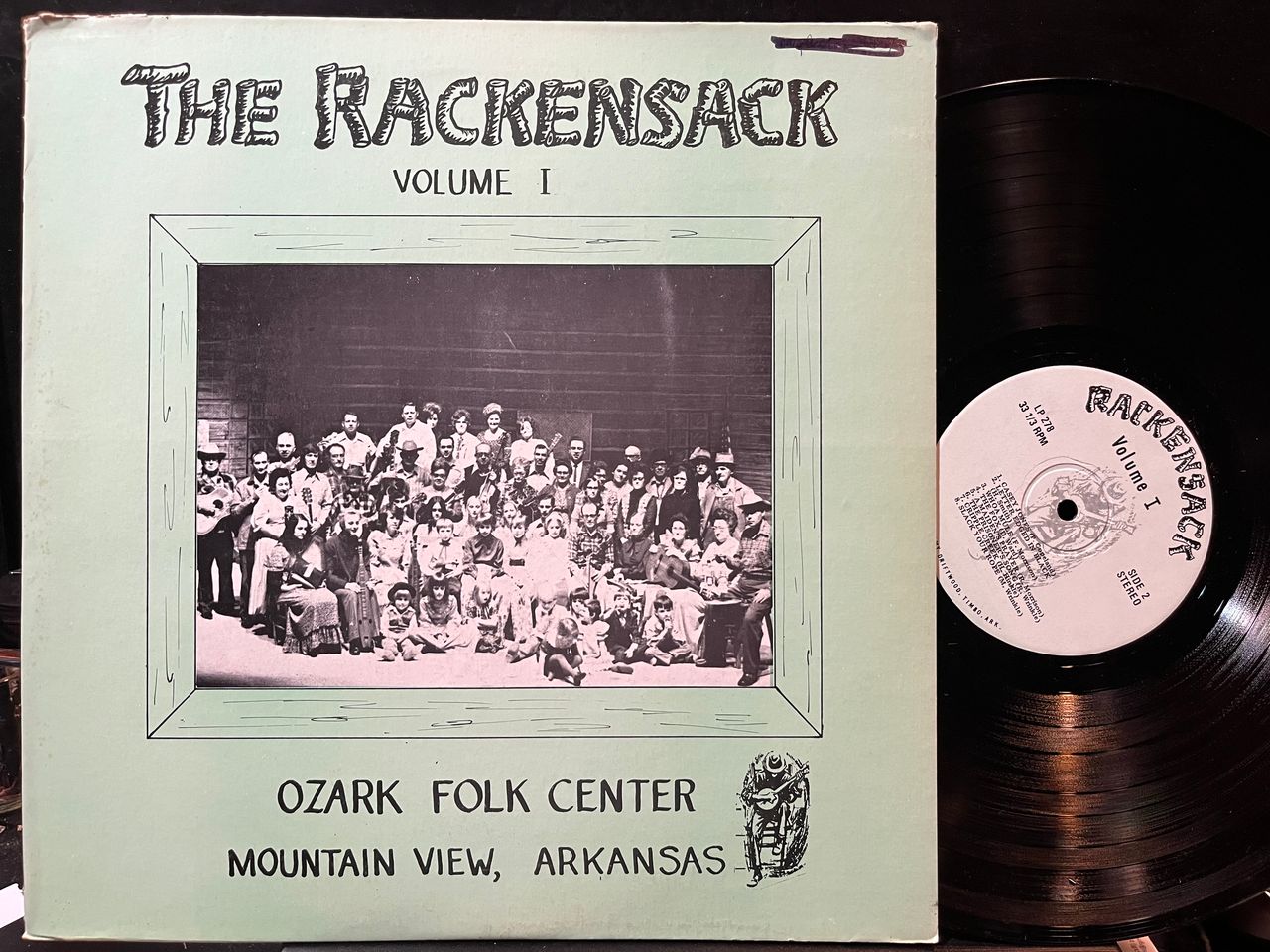 Various - The Rackensack, Volume I (VINYL) | Near Mint (NM) Excellent+ (EX+) - FOLK/BLUEGRASS / USED *NEAR MINT*