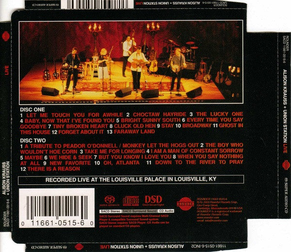 Alison Krauss + Union Station - Live (SACD) | USED - FOLK/BLUEGRASS / USED *NEAR MINT*