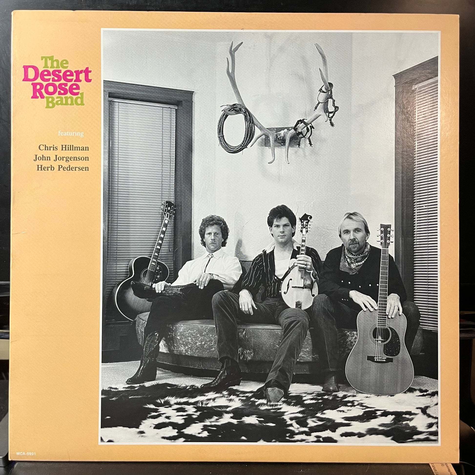 The Desert Rose Band* Featuring Chris Hillman, Joh - The Desert Rose Band (VINYL LP) | USED Near Mint (NM or M-) Near Mint (NM or M-) - FOLK/BLUEGRASS / USED *NEAR MINT*