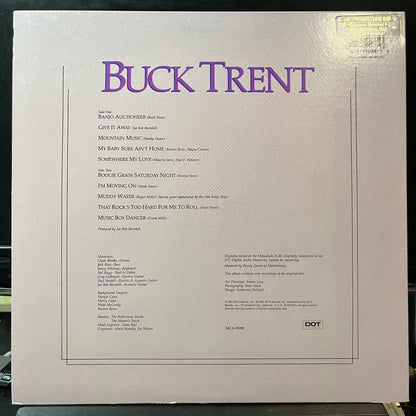 Buck Trent - Buck Trent (VINYL LP) | USED Near Mint (NM or M-) Near Mint (NM or M-) - FOLK/BLUEGRASS / USED *NEAR MINT*