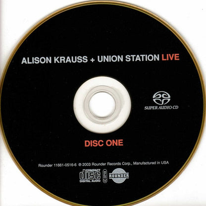 Alison Krauss + Union Station - Live (SACD) | USED - FOLK/BLUEGRASS / USED *NEAR MINT*