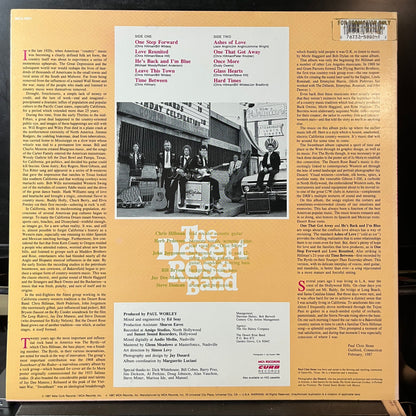 The Desert Rose Band* Featuring Chris Hillman, Joh - The Desert Rose Band (VINYL LP) | USED Near Mint (NM or M-) Near Mint (NM or M-) - FOLK/BLUEGRASS / USED *NEAR MINT*