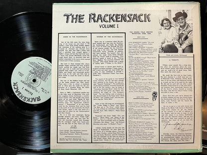 Various - The Rackensack, Volume I (VINYL) | Near Mint (NM) Excellent+ (EX+) - FOLK/BLUEGRASS / USED *NEAR MINT*