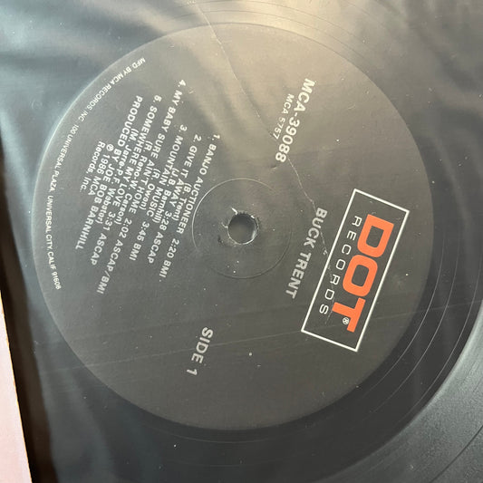 Buck Trent - Buck Trent (VINYL LP) | USED Near Mint (NM or M-) Near Mint (NM or M-) - FOLK/BLUEGRASS / USED *NEAR MINT*