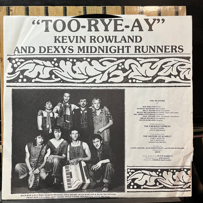 Kevin Rowland & Dexys Midnight Runners - Too-Rye-Ay (VINYL LP) | USED - FOLK/CELTIC / USED *NEAR MINT*