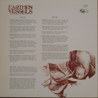 St. Louis Jesuits - Earthen Vessels | Near Mint (NM) Near Mint (NM) - FOLK/GOSPEL / USED *NEAR MINT*