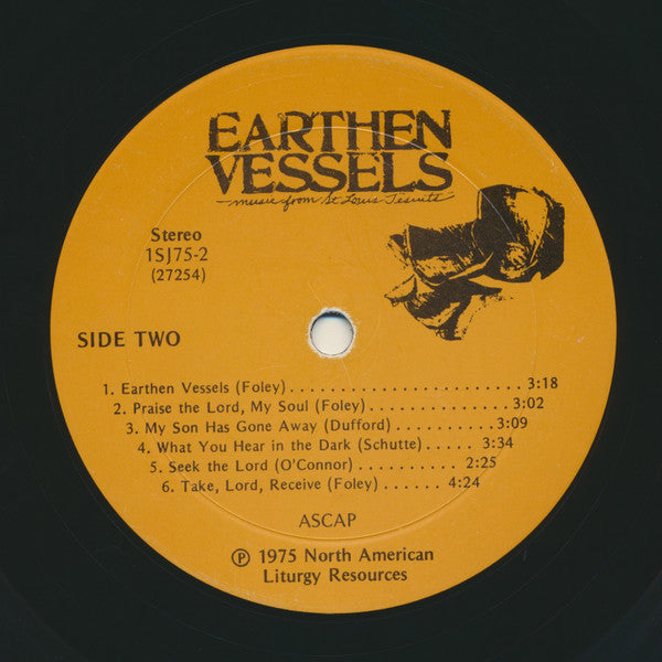 St. Louis Jesuits - Earthen Vessels | Near Mint (NM) Near Mint (NM) - FOLK/GOSPEL / USED *NEAR MINT*
