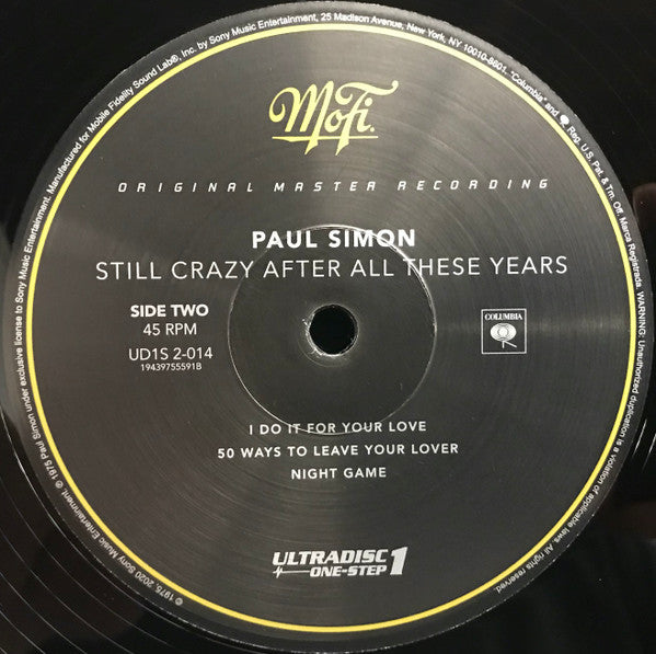 Still Crazy After All These Years | Mint (M) Mint (M) - FOLK *MFSL BOX* DISCOUNTED