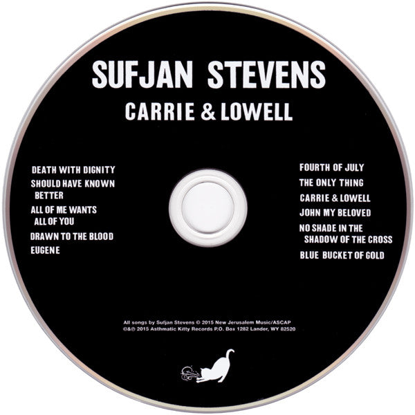 Sufjan Stevens - Carrie & Lowell (CD) | Mint (M) Mint (M) - FOLK *NEW/CD*