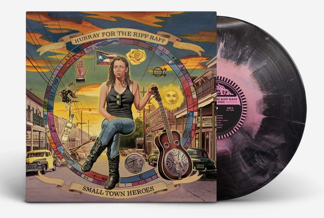 Hurray for the Riff Raff - Small Town Heroes (Pink Acid Wash VINYL LP ATO ATO0212) | NEW - FOLK *NEW/COLOR*
