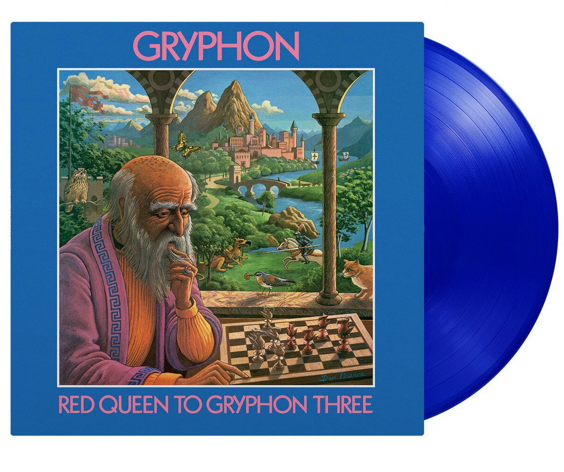 Gryphon - (PRESALE 7/10/26) Red Queen To Gryphon Three (180G NUMBER 750 CLEAR BLUE VINYL) | Mint (M) Mint (M) - FOLK *NEW/COLOR*