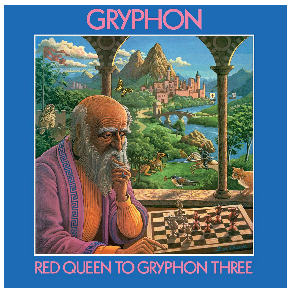 Gryphon - (PRESALE 7/10/26) Red Queen To Gryphon Three (180G NUMBER 750 CLEAR BLUE VINYL) | Mint (M) Mint (M) - FOLK *NEW/COLOR*