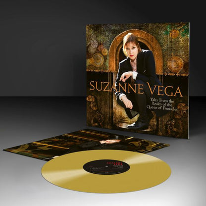Suzanne Vega - (PRESALE 10/23/26) Tales from the Realm of the Queen of Pentacles (PRINTED INNER GOLD VINYL LP) | NEW - FOLK *NEW/COLOR*
