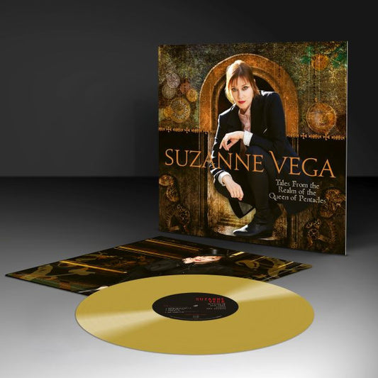 Suzanne Vega - (PRESALE 10/23/26) Tales from the Realm of the Queen of Pentacles (PRINTED INNER GOLD VINYL LP) | NEW - FOLK *NEW/COLOR*