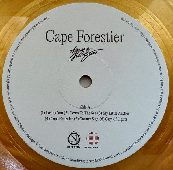 Cape Forestier (GOLD VINYL) | Mint (M) Mint (M)