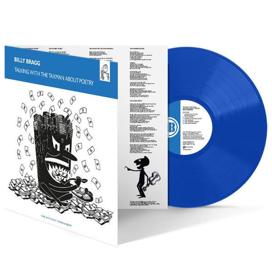 Billy Bragg - (PRESALE 11/27/26) Talking With The Taxman About Poetry (POLYLINED INNER GTFLD SOLID BLUE VINYL LP) | NEW - FOLK *NEW/COLOR*