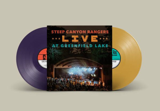 Steep Canyon Rangers - Live At Greenfield Lake (PURPLE + YELLOW VINYL) | Mint (M) Mint (M) - FOLK *NEW/COLOR*