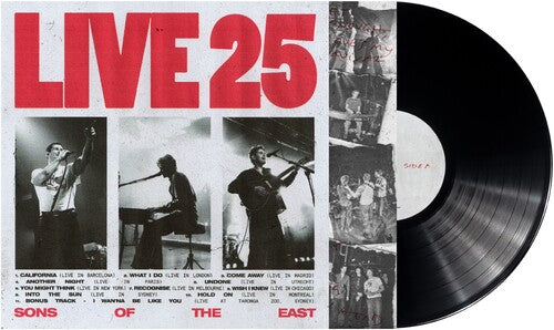 SONS OF THE EAST - (PRESALE 12/4/26) Live 25 (VINYL LP) | NEW - FOLK *NEW*