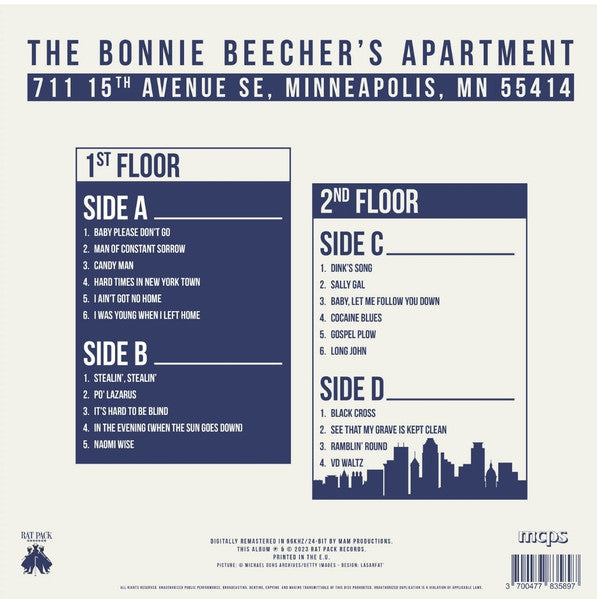 Bob Dylan - The Bonnie Beecher's Apartment (2x VINYL) | Mint (M) Mint (M) - FOLK *NEW*