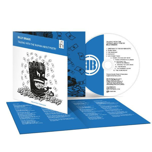 Billy Bragg - (PRESALE 11/27/26) Talking With The Taxman About Poetry (BOOK DIGISLEEVE CD) | NEW - FOLK *NEW*