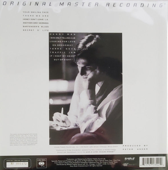 James Taylor - JT (MFSL VINYL) | Mint (M) Mint (M) - FOLK *NEW*