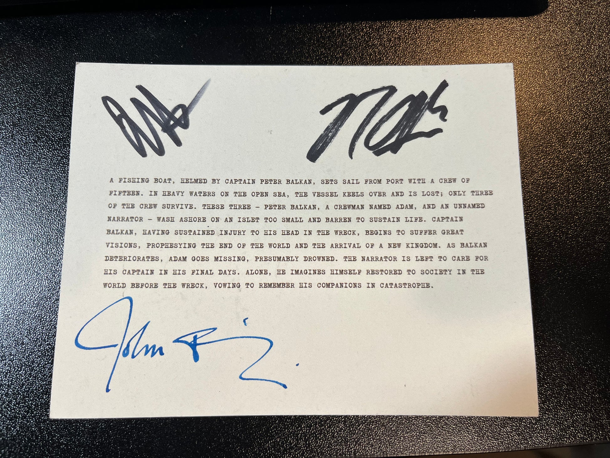 Through This Fire (SIGNED POSTCARD) | - FOLK *NEW*