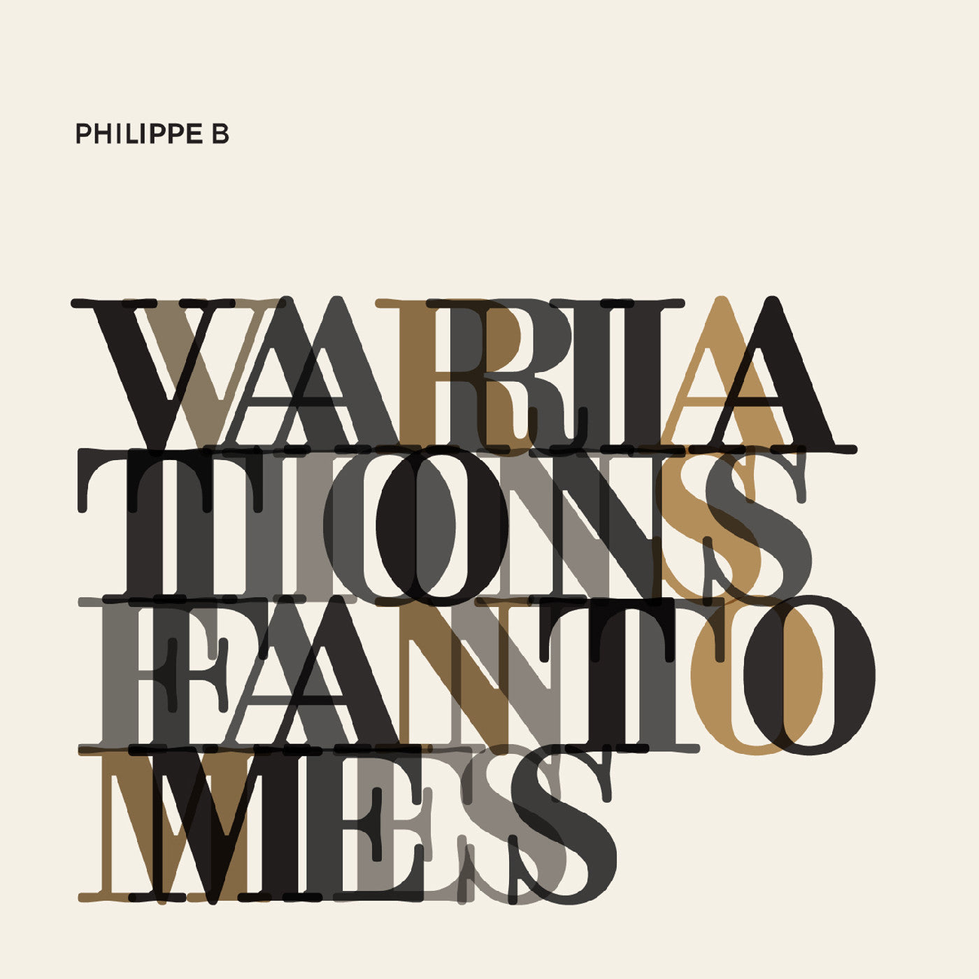 Philippe B - Variations fantômes (CD) | - FOLK *NEW*