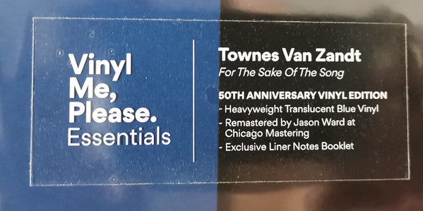 For The Sake Of The Song (VMP VINYL) | Mint (M) Mint (M) - FOLK *NEW*