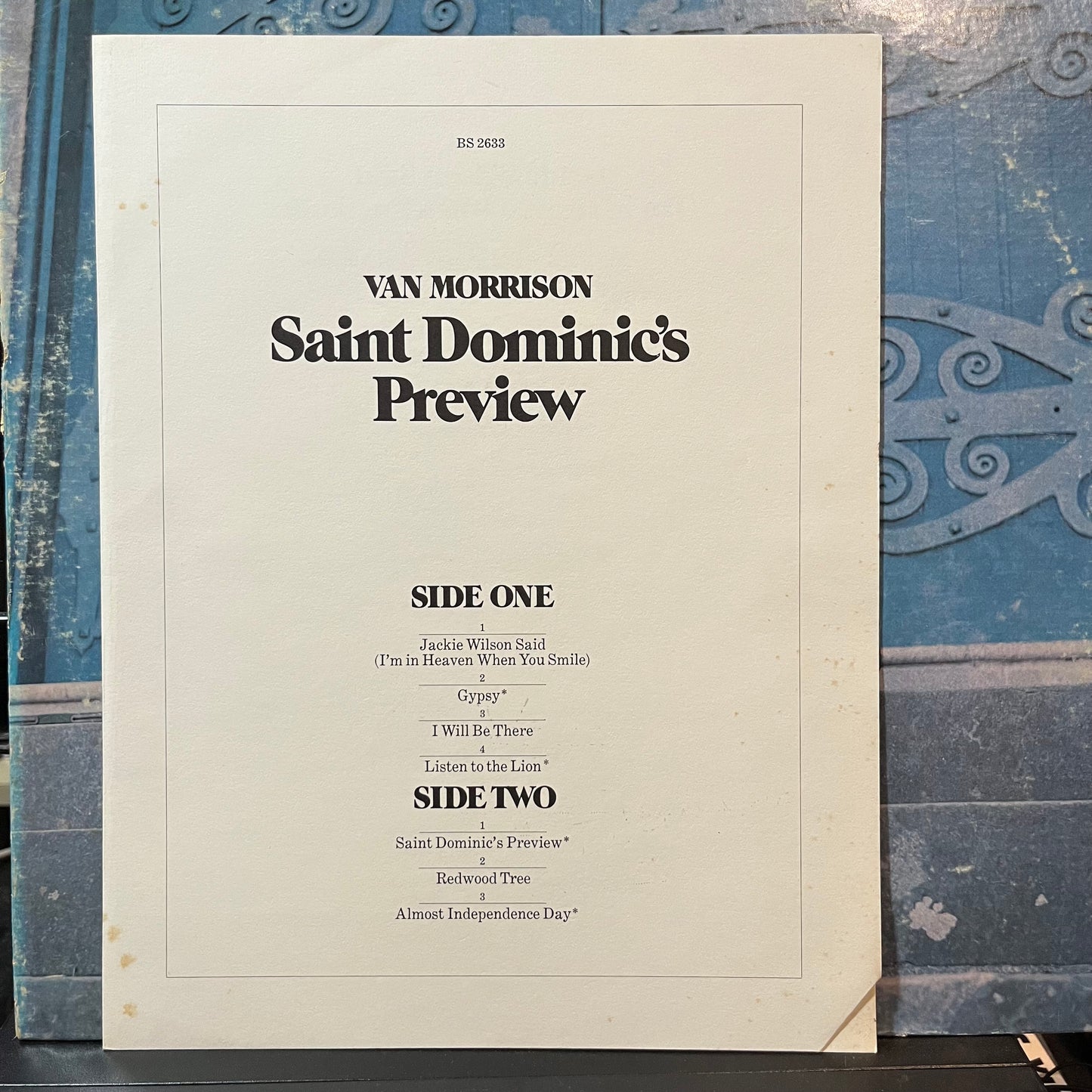 Van Morrison - Saint Dominic's Preview (VINYL LP WARNER BROS. BS 2633 1972) | Near Mint (NM or M-) Very Good (VG) - FOLK/ROCK / USED *NEAR MINT*
