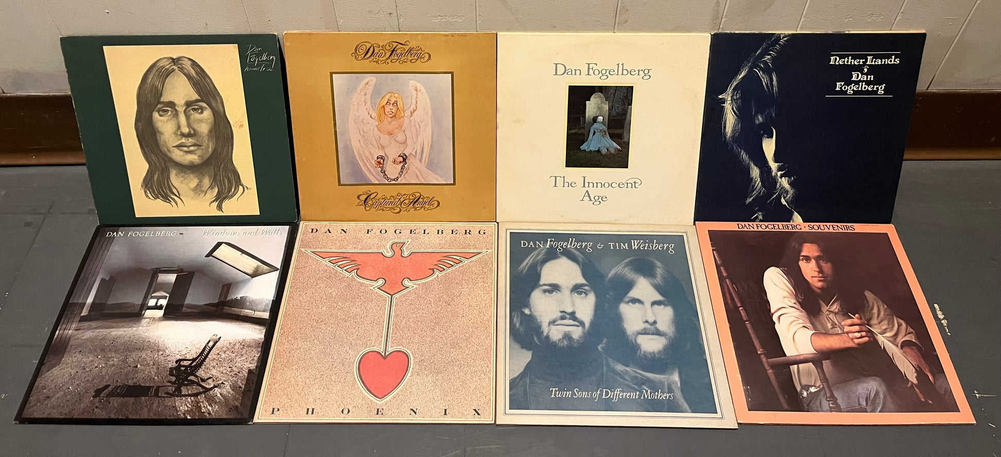 Dan Fogelberg - 8 LPs (EX TO NM CONDITION - ALL PLAY LIKE NEW) | USED - FOLK/ROCK