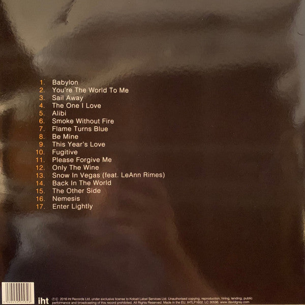 The Best Of David Gray (BEST BUY EXCLUSIVE | ORANGE VINYL) | Mint (M) Mint (M) - FOLK *SEALED/COLOR*