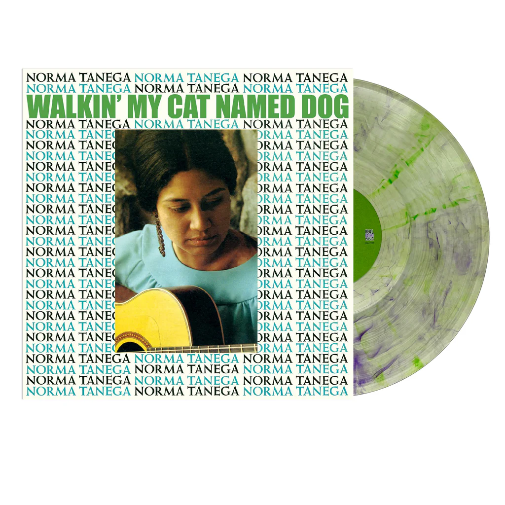 Norma Tanega - Walkin' My Cat Named Dog (GREEN & PURPLE VINYL) | Mint (M) Mint (M) - FOLK *SEALED/COLOR*