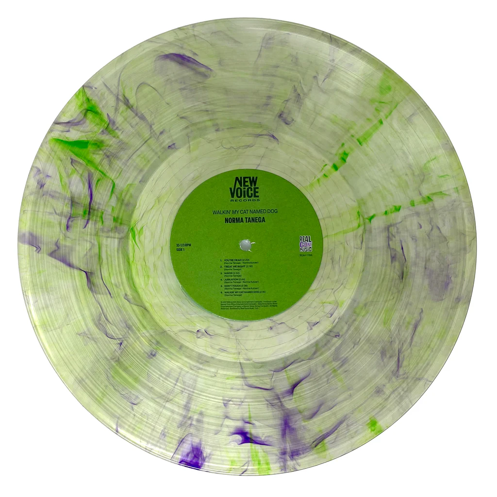 Norma Tanega - Walkin' My Cat Named Dog (GREEN & PURPLE VINYL) | Mint (M) Mint (M) - FOLK *SEALED/COLOR*