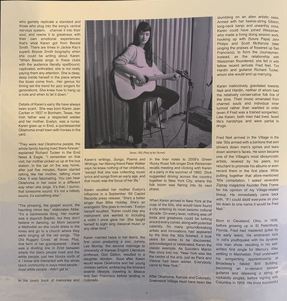 Karen Dalton - Shuckin' Sugar (SKY BLUE VINYL LP Delmore Recording Society DE035AB) | - FOLK *SEALED/COLOR*