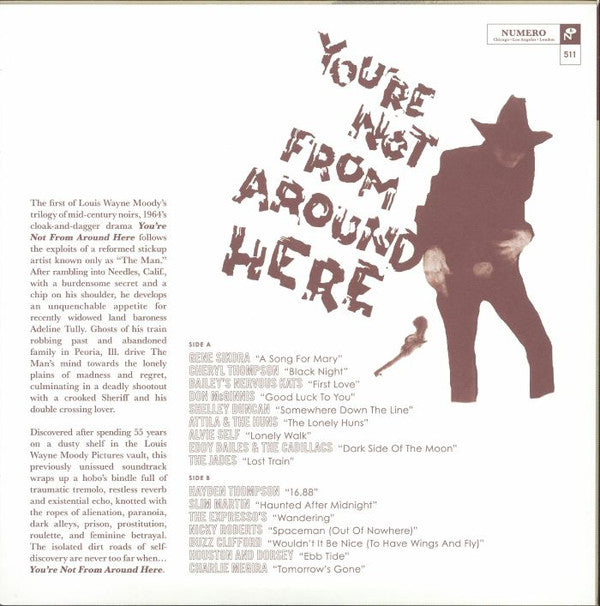 Various - You're Not From Around Here | Mint (M) Mint (M) - FOLK *SEALED/COLOR*