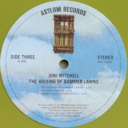 The Hissing Of Summer Lawns (VMP | GREEN VINYL) | Mint (M) Mint (M) - FOLK *SEALED/COLOR*