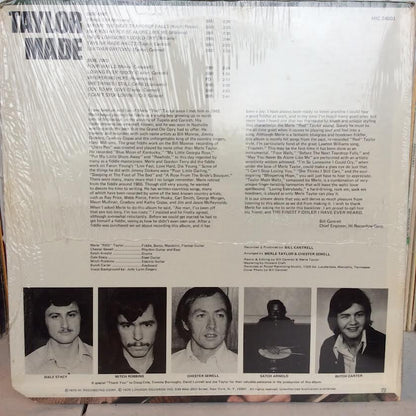 Taylor Made (The Soul Fiddle Of Merle "Red" Taylor) (VINYL) | Mint (M) Near Mint (NM or M-) - FOLK *SEALED*