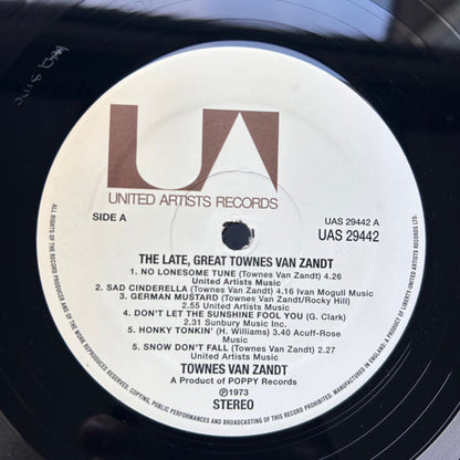 The Late Great Townes Van Zandt (VINYL) | Mint (M) Mint (M) - FOLK *SEALED*