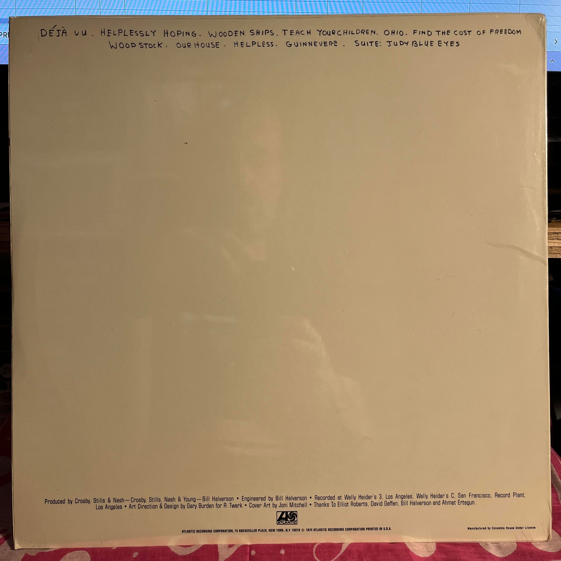 Crosby, Stills, Nash & Young - So Far *SEALED/CLUB* | Mint (M) Near Mint (NM) - FOLK *SEALED*