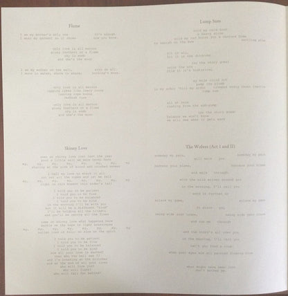 For Emma, Forever Ago (LTD EDT VINYL) | Mint (M) Mint (M) - FOLK *SEALED*